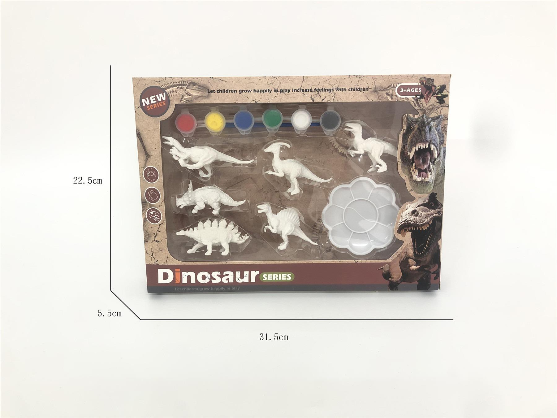 Diy Painted Dinosaurs