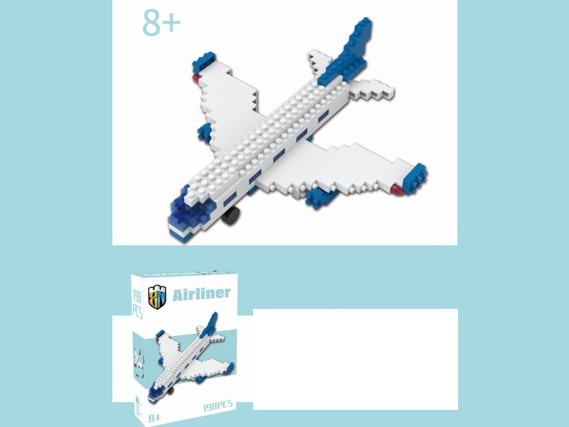 Aircraft Series - Passenger Aircraft Building Blocks 198PCS