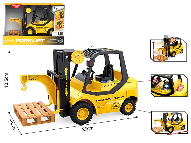 1:16 Friction Forklift(Light And Music)