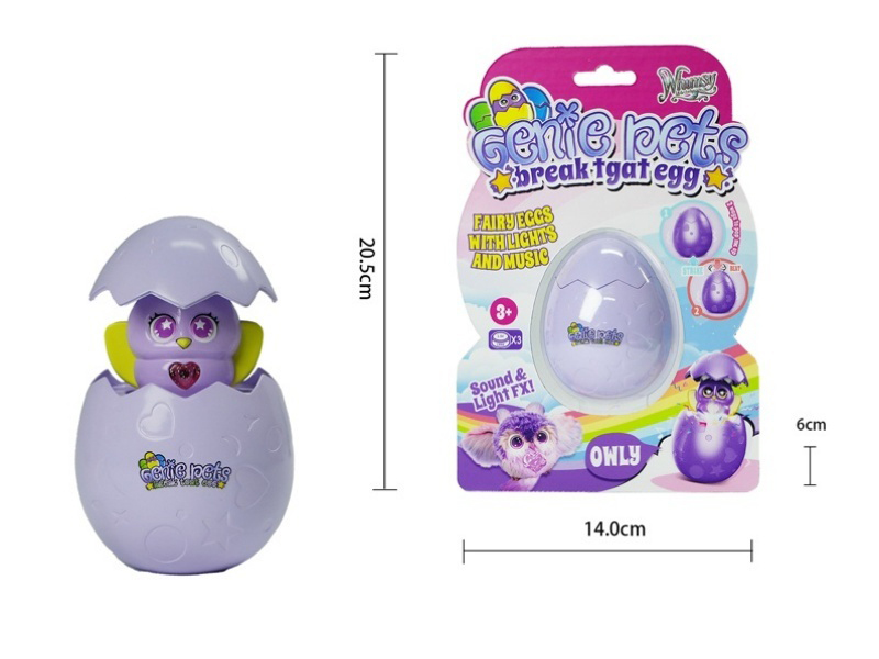 Genie Pets Egg With Music - Owly