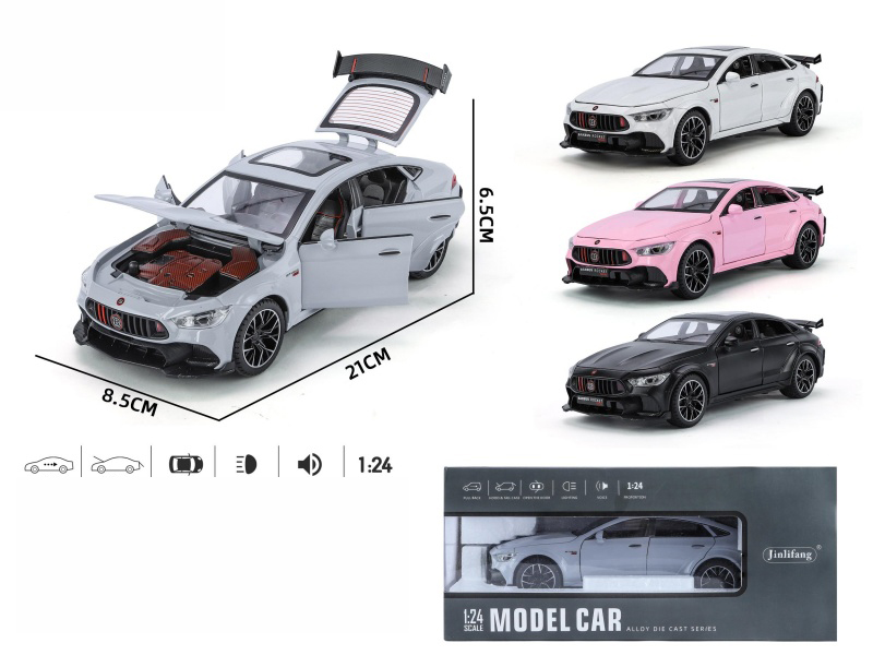 1:24 Brabus 900 Streetcar Version  Alloy Police Car Model