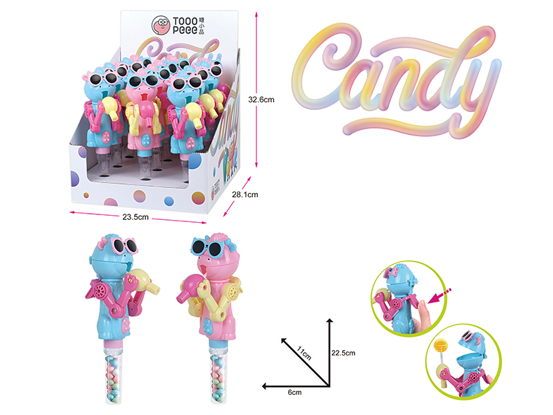 Cow Lollipop Candy Toys 12pcs