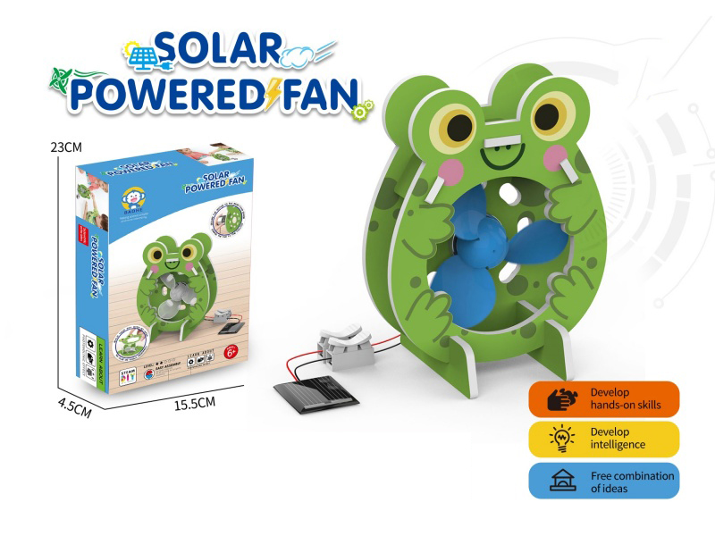 Solar Powered Fan Physics Experiment Toys