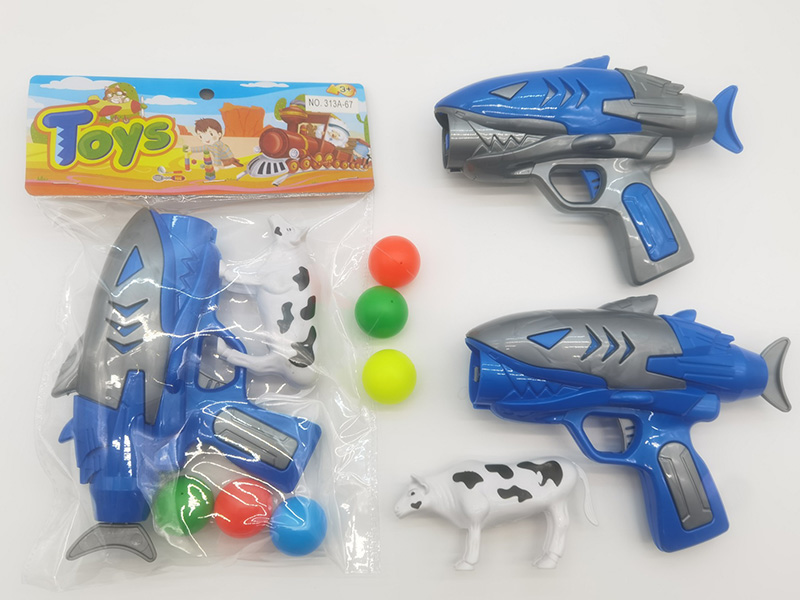 Ping-Pong Ball Gun + Animal