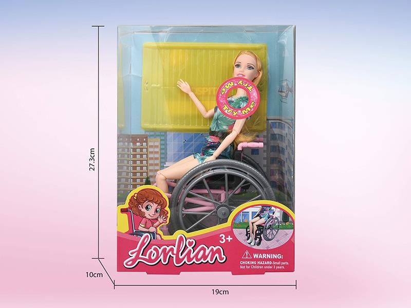 11.5" Solid Fashion Doll With Lights And Music