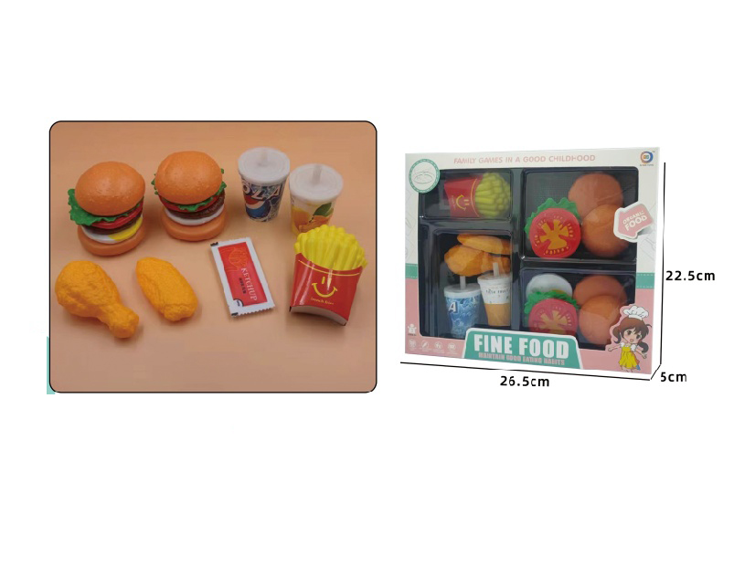 Pretend Play Western Dining Set
