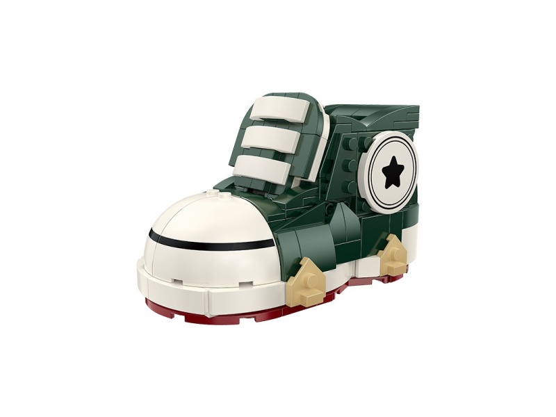 Building Block: Equatorial Green Sneakers