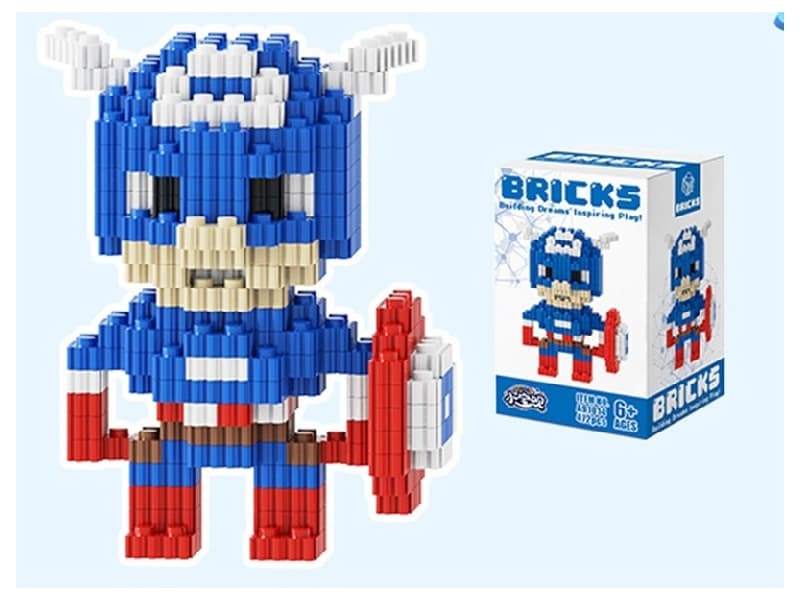 American Team Blocks 472Pcs