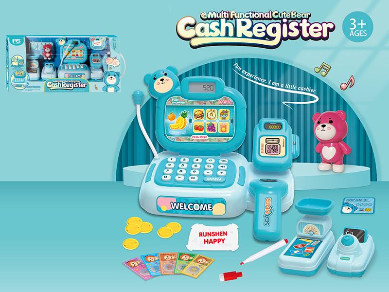 Multifunctional Cute Bear Cash Register Set