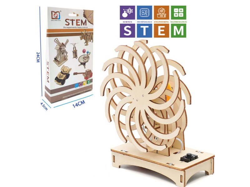 DIY Wooden Magical Windmill