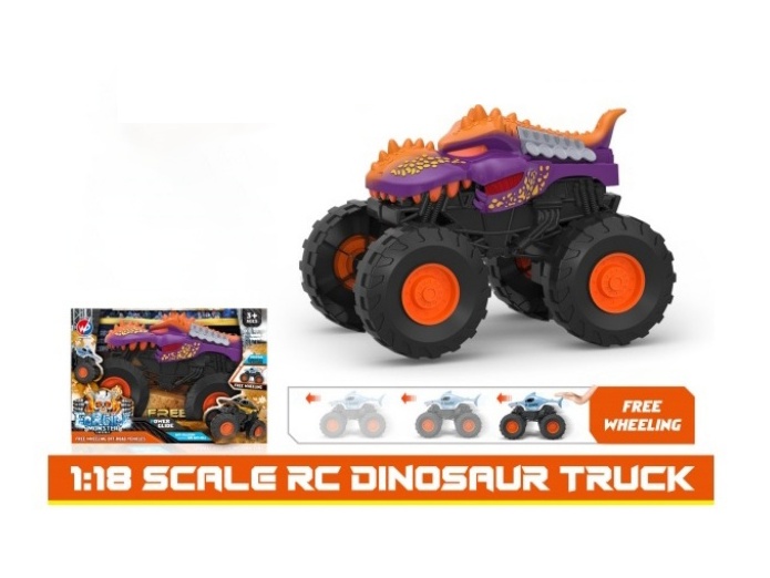 1:18 Hot Wheels Dinosaur Inertia Car
