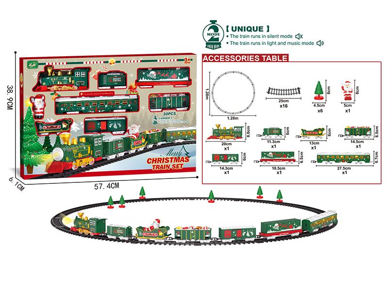 Christmas Classical Rail Train