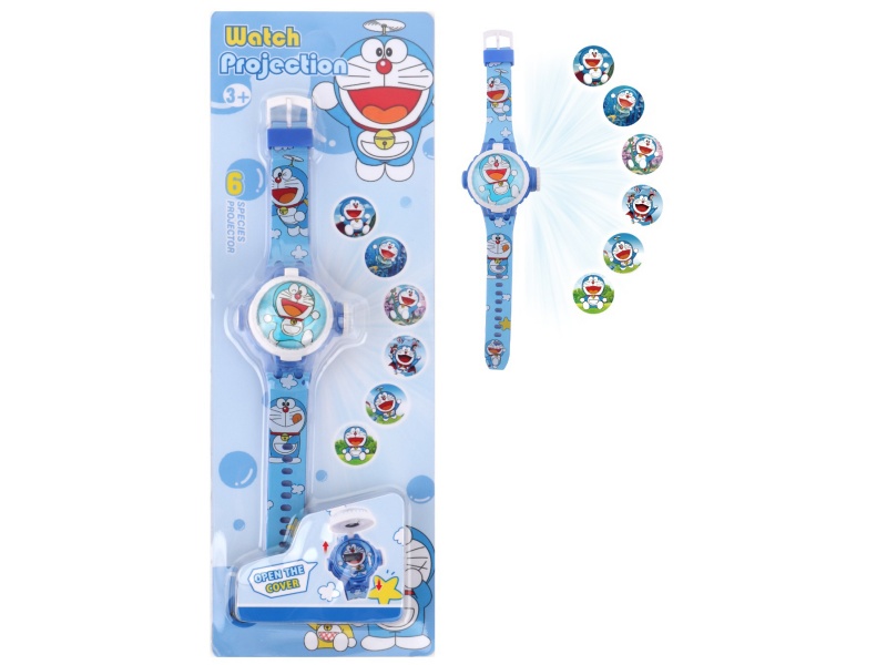 Ding When Projection Rotating Electronic Watch