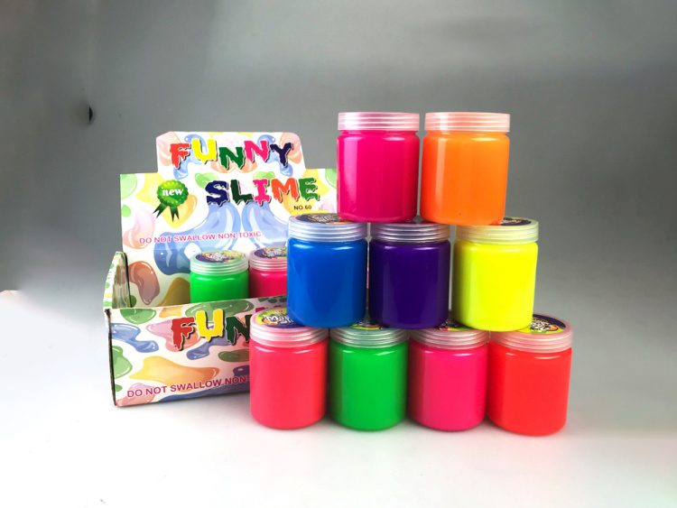 The Fluorescent Crystal Clay Slime Clay Has Random Colors