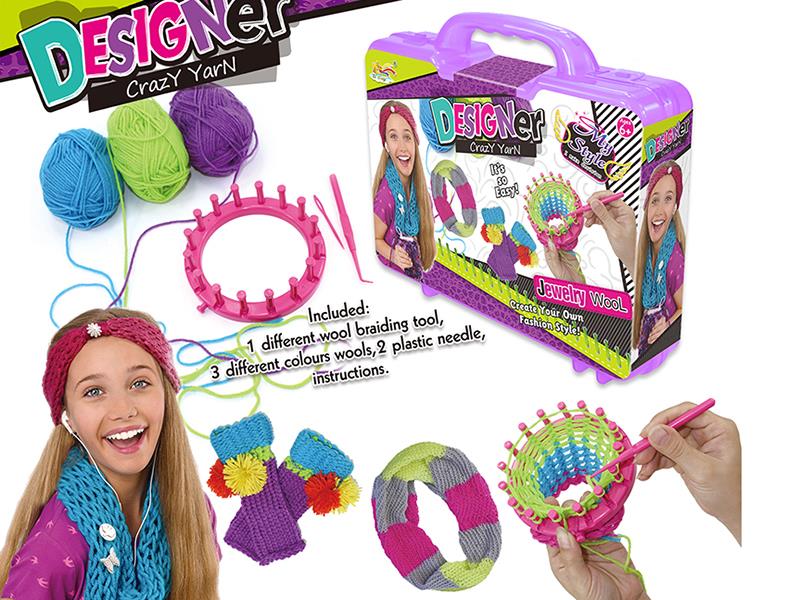 DIY Scarf Knitting Toy