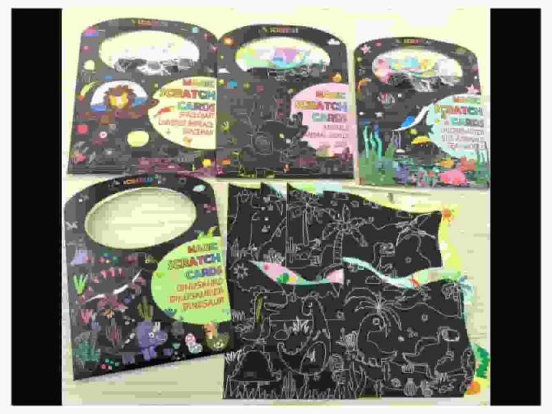 Paper Bag Modelling Scratchboard