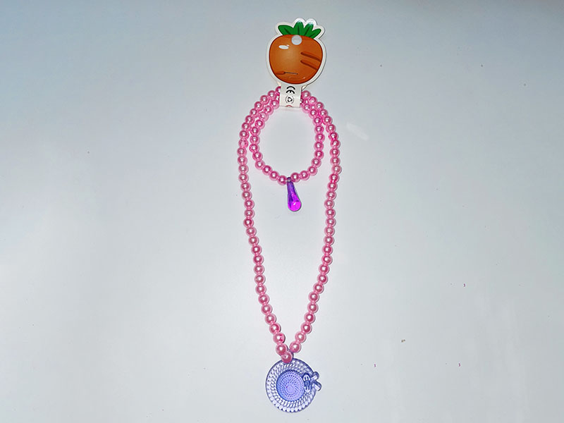 Beaded Necklace + Bracelet