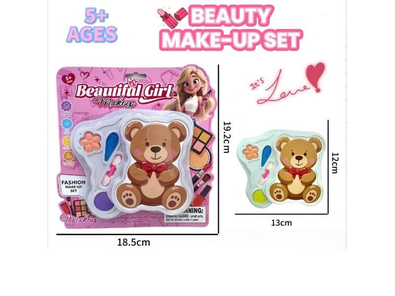 Little Bear Children's makeup accessories and toys
