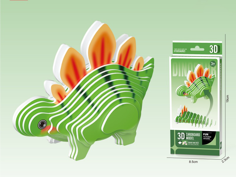 Diy3D Back Dragon 3D Jigsaw Puzzle