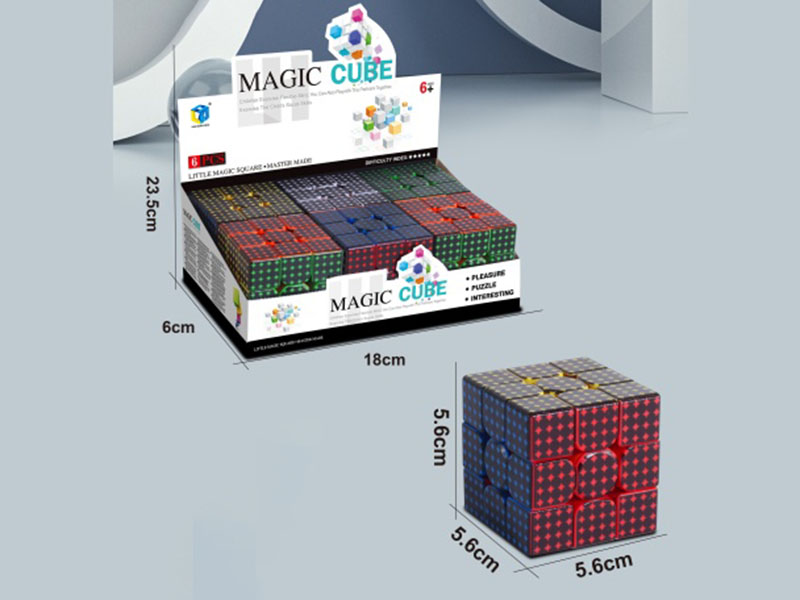 Third-Order Solid Color Rubik'S Cube Dots