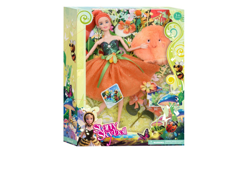 11.5-Inch Insect Series Princess - Plush Headgear (Firefly)