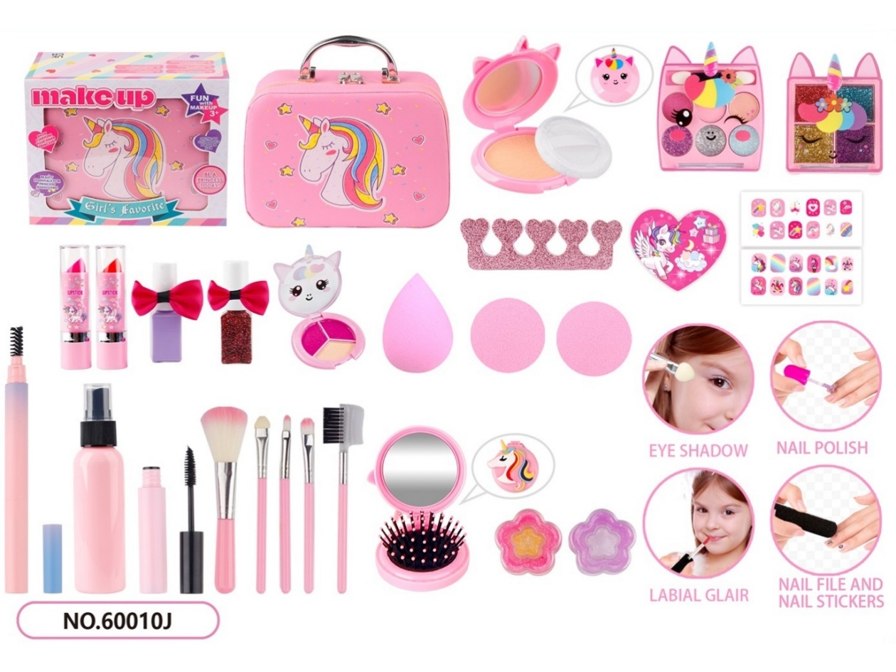 Unicorn Pink Makeup Toy Set
