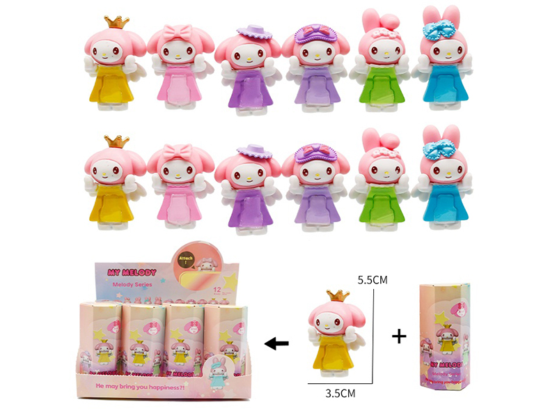 Melody Series Decorative Mini Figures 12pcs