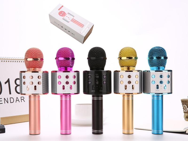 Bluetooth Microphone(Electroplating, High Configuration)