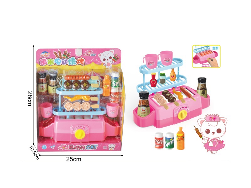 Electric Barbecue On Skewers