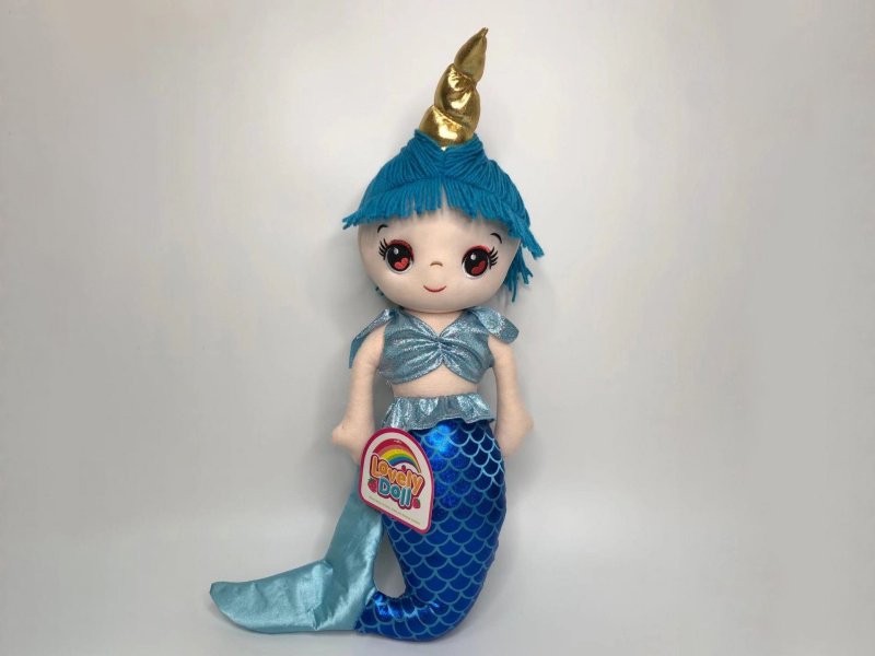 18-Inch Royal Blue Mermaid