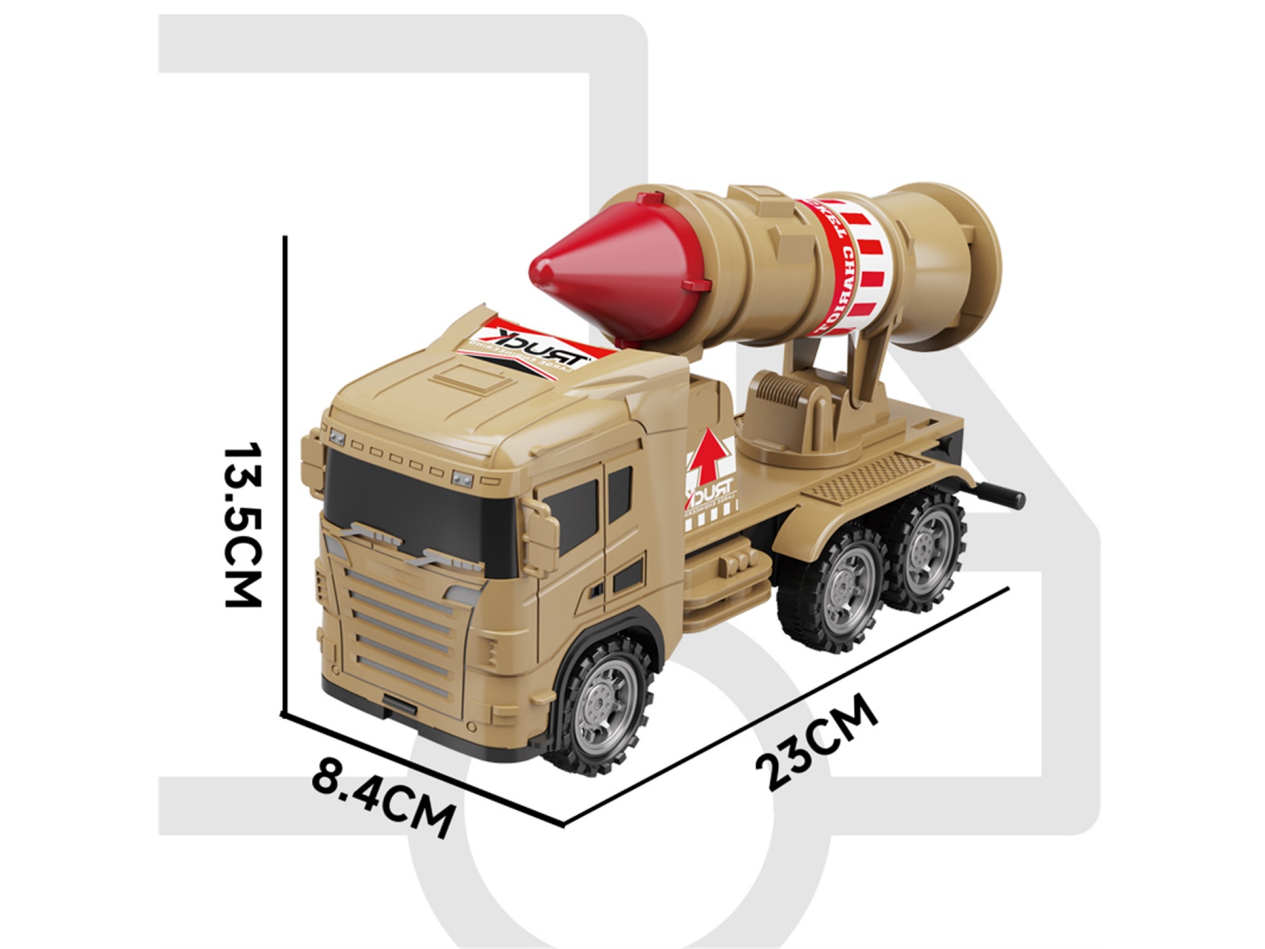 Inertial Military Rocket Vehicle