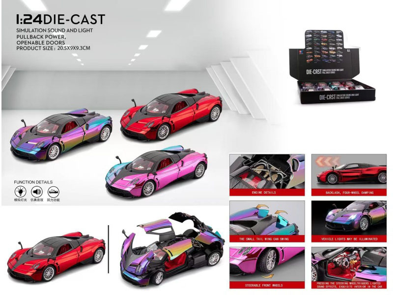 1:24 Pagani Electroplated Version