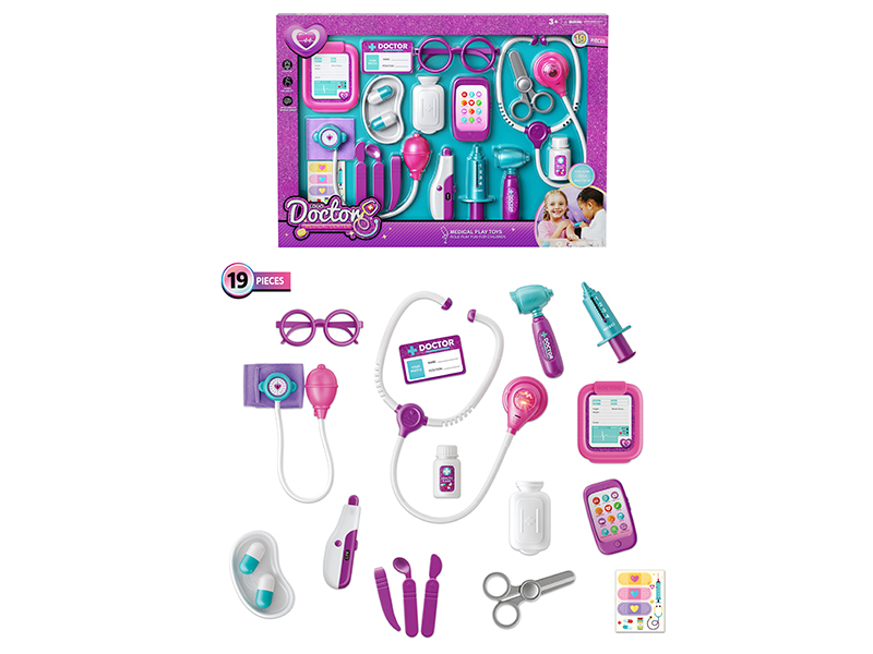 Doctor Set With Light And Sound (19PCS)