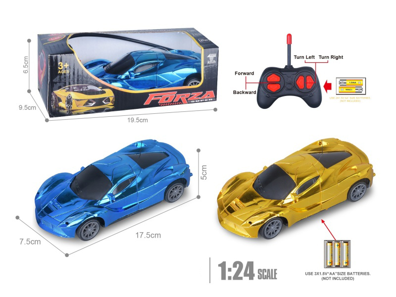 27Mhz 4CH Electroplating Ferrari Remote Control Car