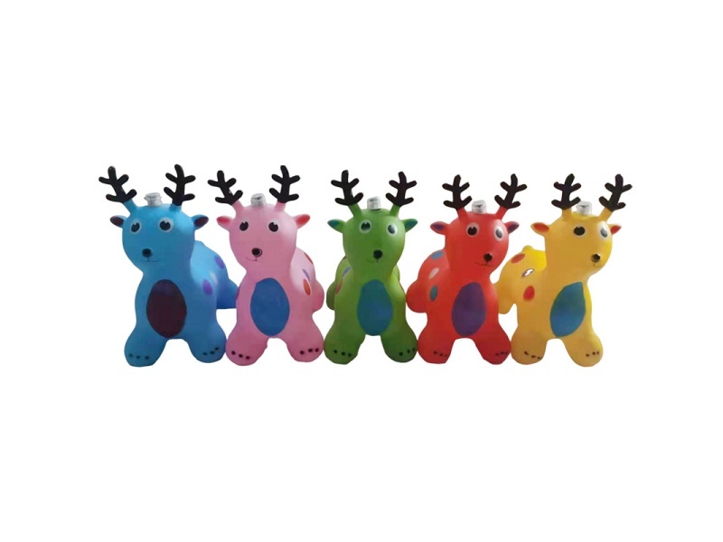 Inflatable Painted Christmas Deer Mix