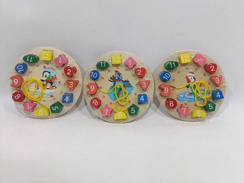 Penguin Numbers Clock