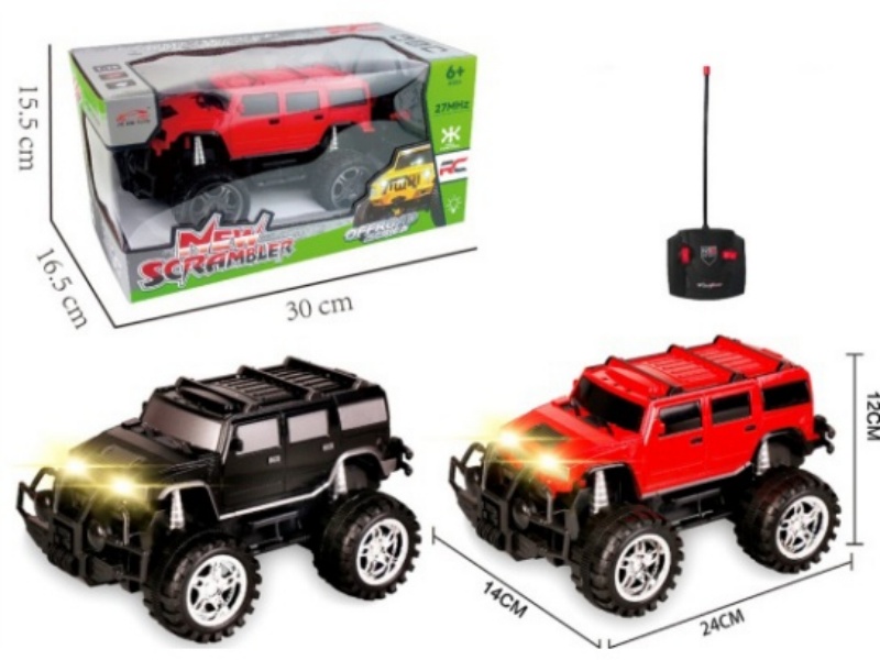 4-Channel  Remote-Controlled Hummer With Light