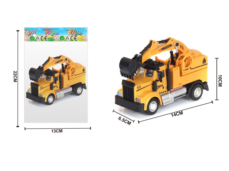 1:64 Huili American Engineering Excavator