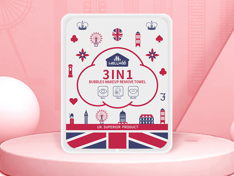 3 In 1 Bubble Makeup Remover Towel