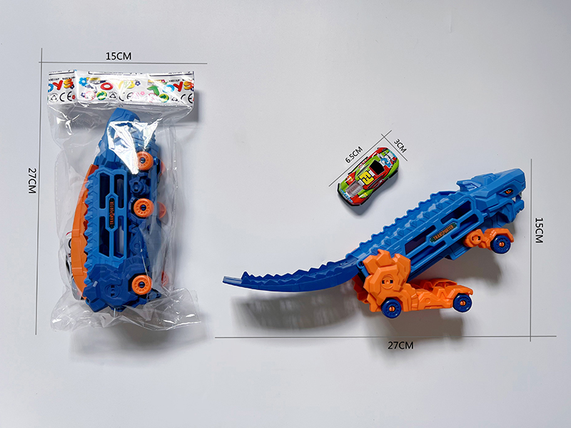 Fun Shape-Shifting Shark Car (With Tin Car *1