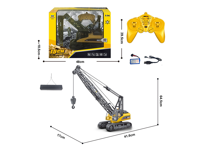 1:14 15CH Crane Moodel