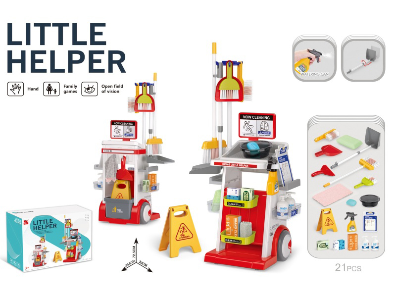 Cleaning Trolley Set (Without Electric Function)