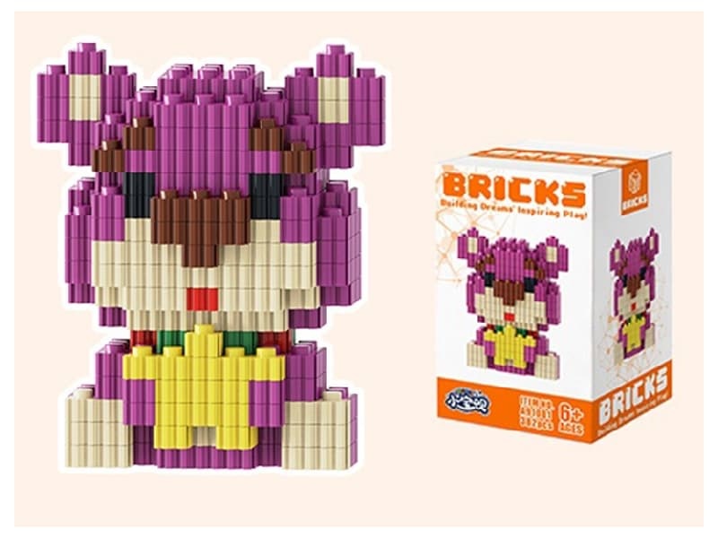 Bear Hug Gift Building Blocks 396Pcs