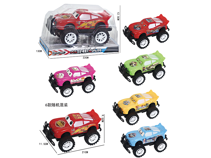 Friction Cartoon Off-Road Vehicle