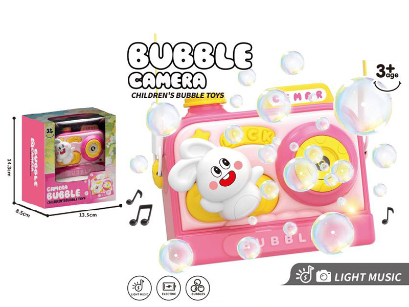 Rabbit Bubble Camera(Music, Lights)