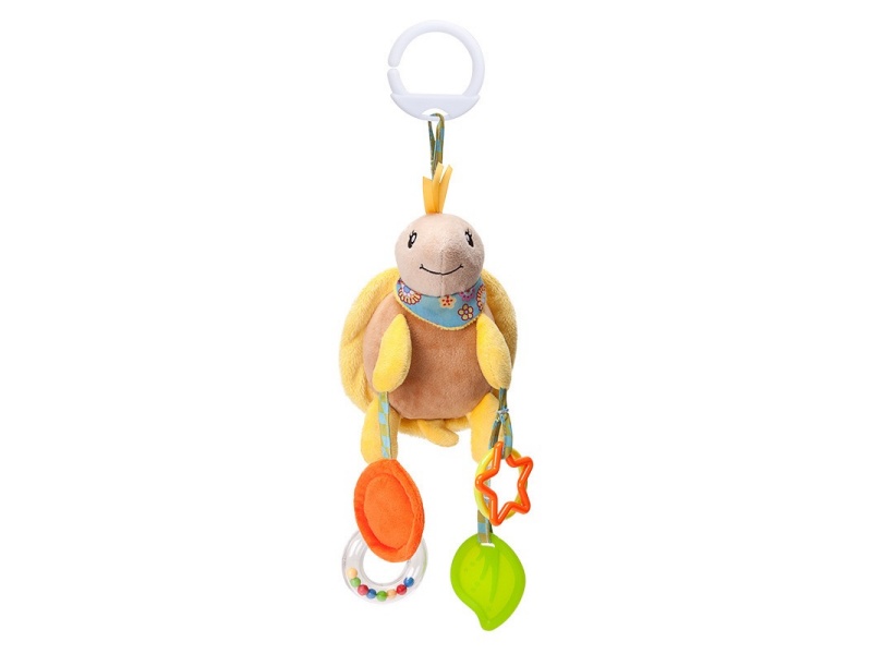 Turtle Baby Plush Wind Chime Teething Pendant