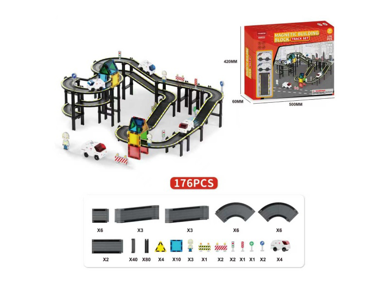 6.5Cm Factory Version Electric Track Car