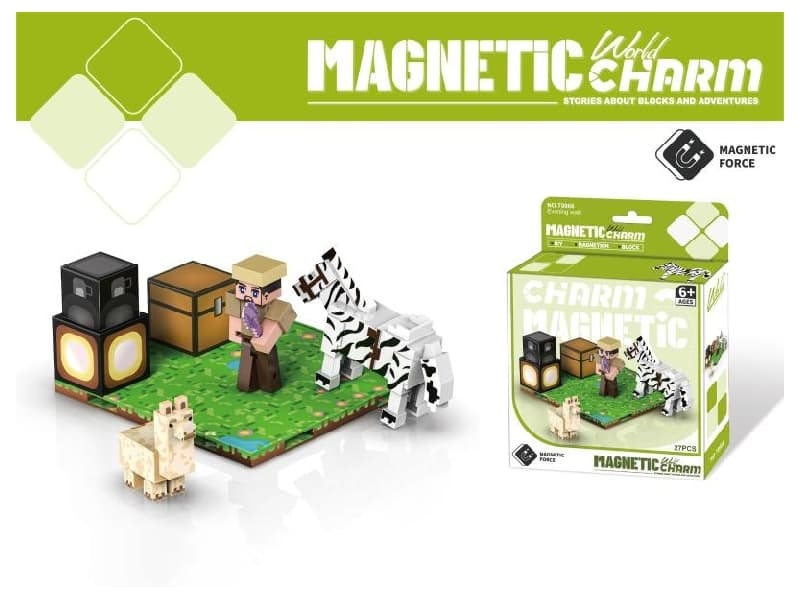 Magnetic Building Blocks-Evening Walk