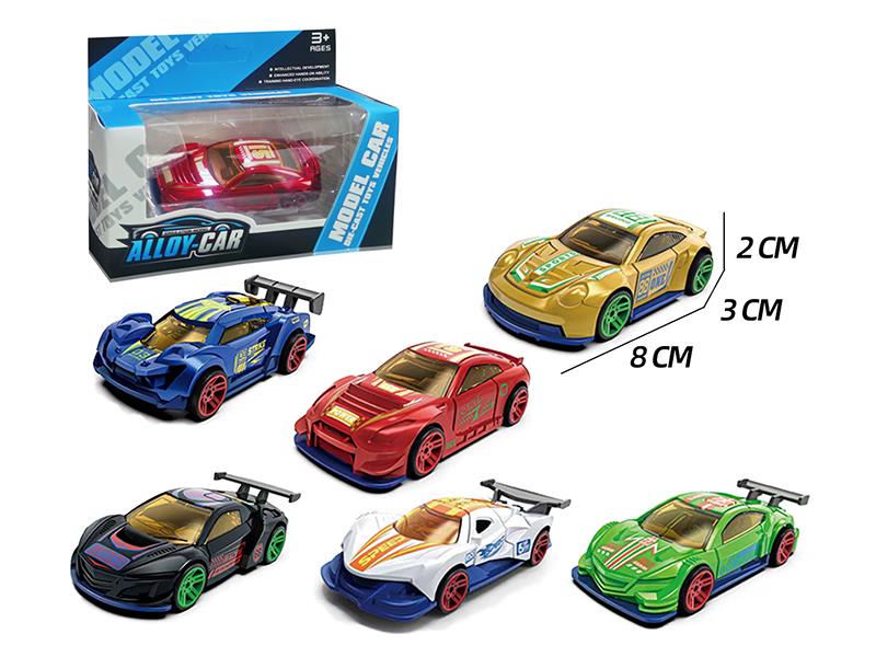 1:64 Slide Alloy Racing Car