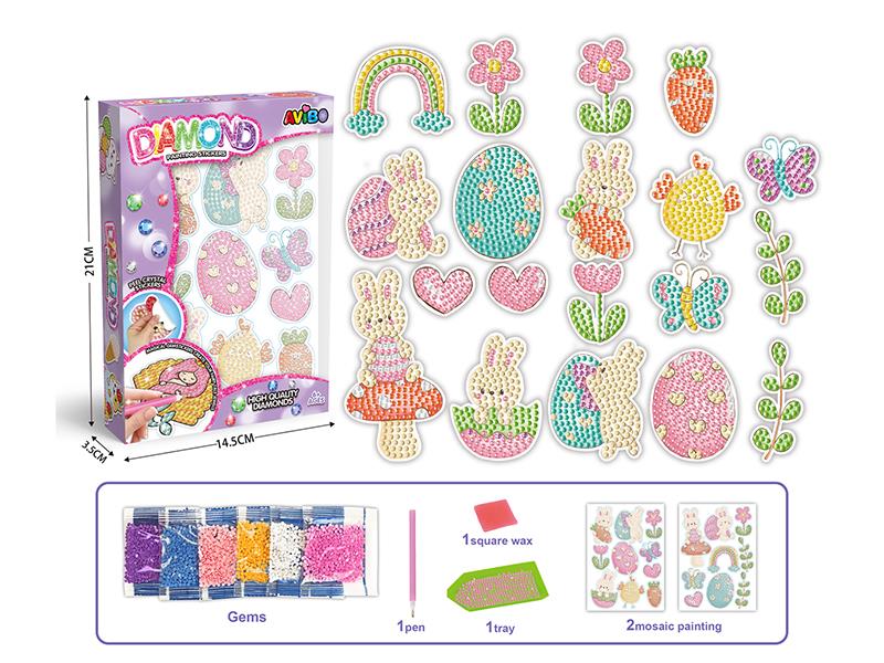 Creative Diamond Painting Set - Rabbit